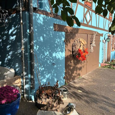 Le Gite Bleu Willgottheim Bagian luar foto